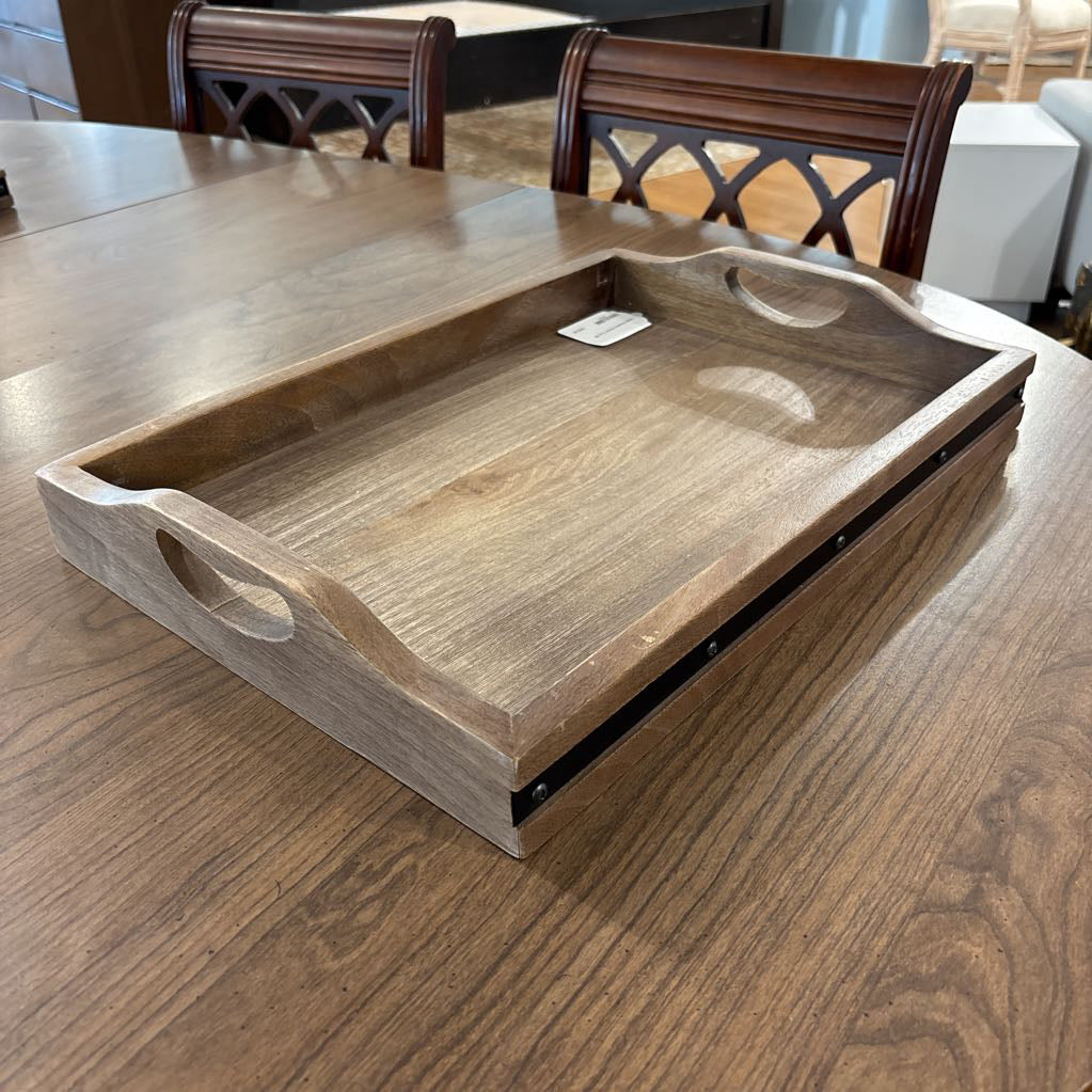 Large Wooden Kitchen Tray