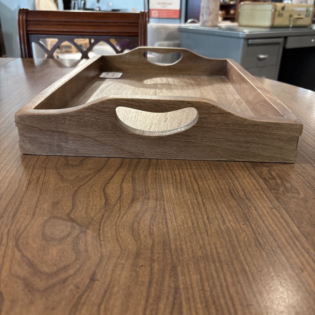 Large Wooden Kitchen Tray