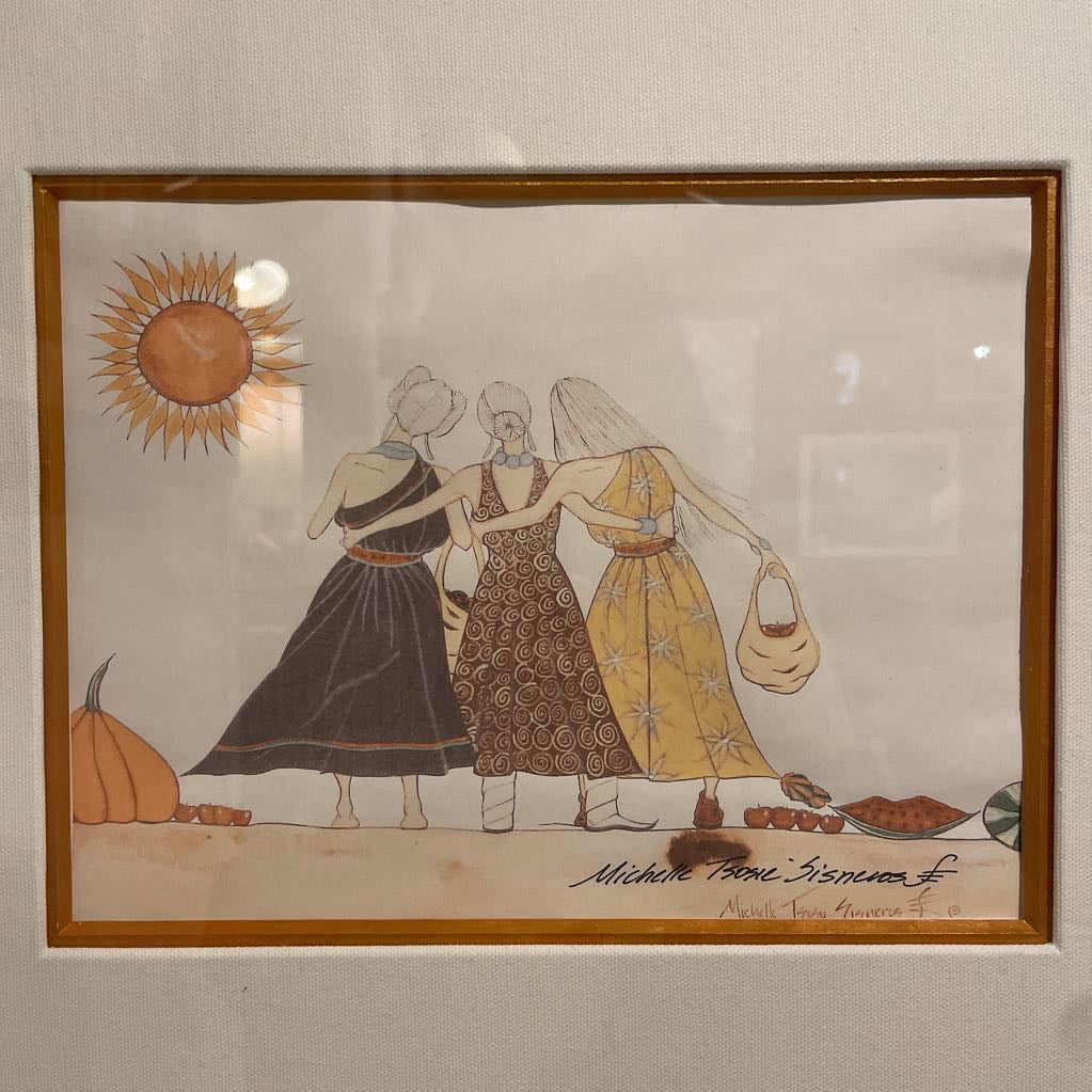 3 Ladies with Sun Art