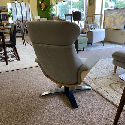 Sardinata Dove Grey Accent Chair