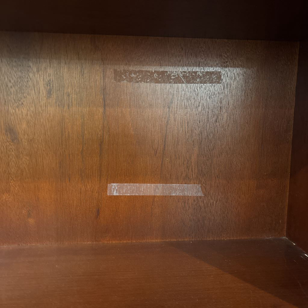 Dark Wood Bookcase
