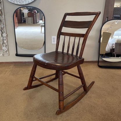 Small Spindle Back Rocking Chair