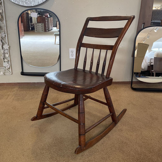 Small Spindle Back Rocking Chair U ACCENT CHAIRS