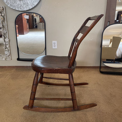 Small Spindle Back Rocking Chair