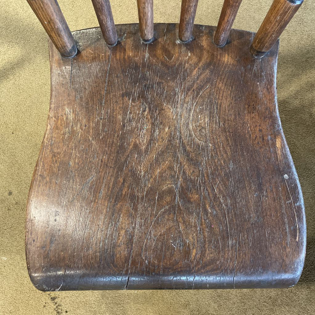 Antique Spindle Back Chair set of 4