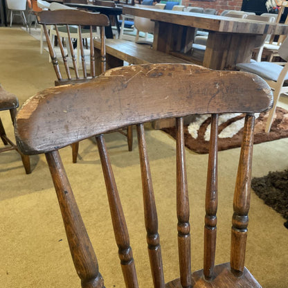 Antique Spindle Back Chair set of 4