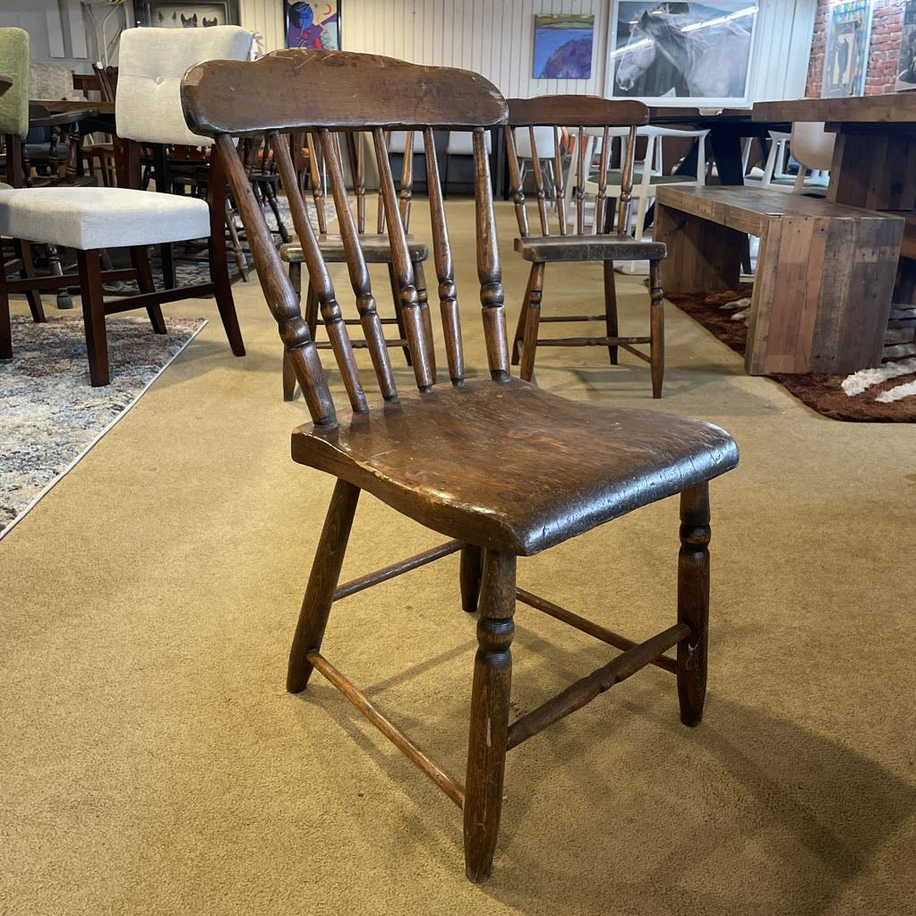 Antique Spindle Back Chair set of 4