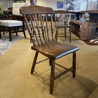 Antique Spindle Back Chair set of 4