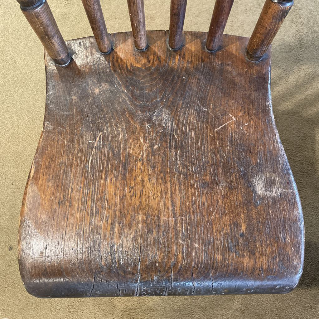Antique Spindle Back Chair set of 4