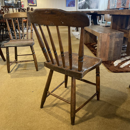 Antique Spindle Back Chair set of 4