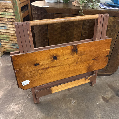 Weathered Collapsable Small Table