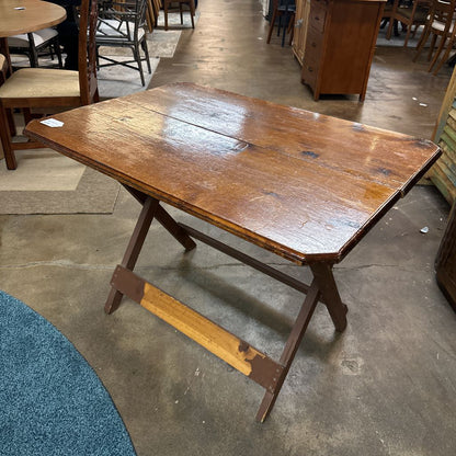 Weathered Collapsable Small Table
