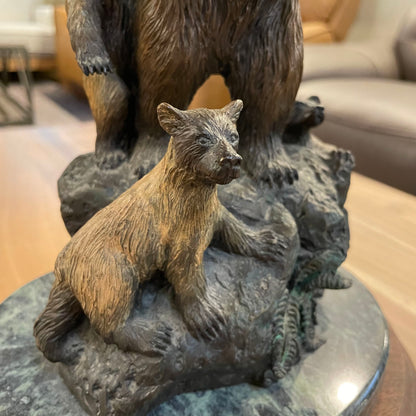 David Manuel Three Bears Sculpture