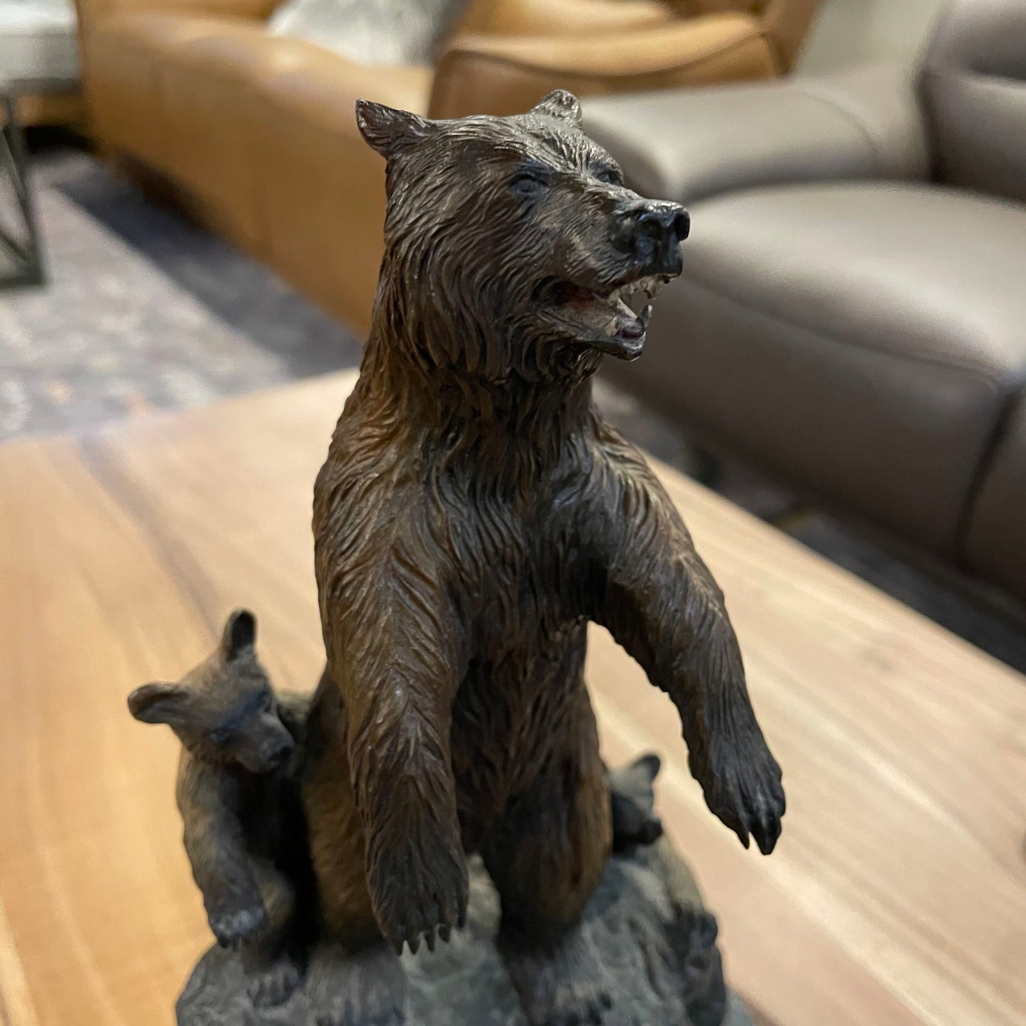 David Manuel Three Bears Sculpture