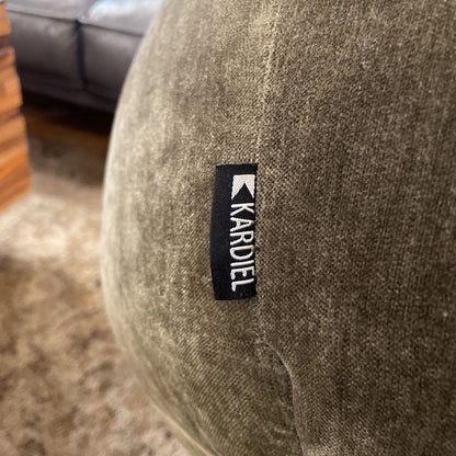 Sage Green Stone Ottoman
