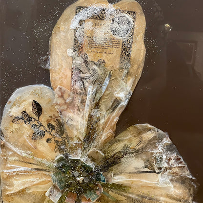Mixed Media Florals Large Art