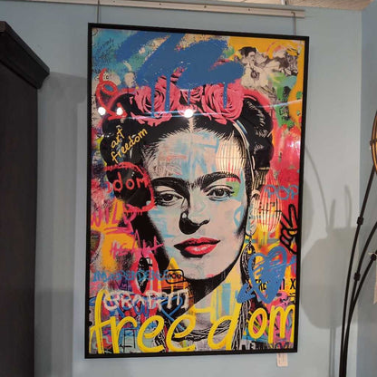 Graffiti Art Freedom Portrait
