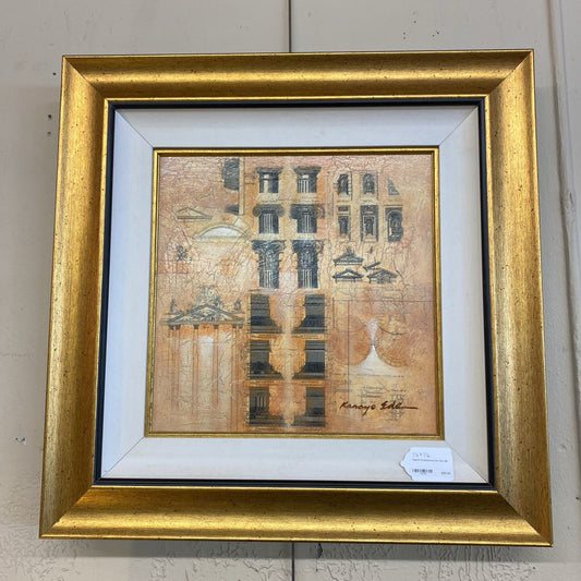 Signed Architectural Art One ART