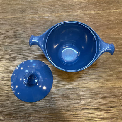 Lenox Ware Cobalt Blue Sugar & Creamer with Bowl SET OF 3