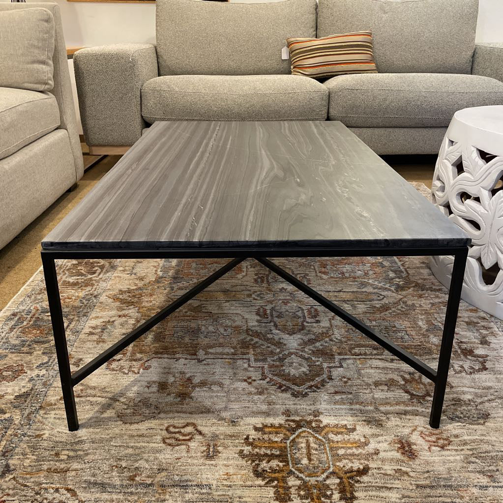 AS IS Mod Marble Coffee Table