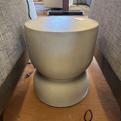 Concrete Grey Side Table