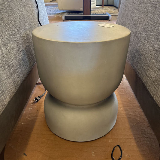 Concrete Grey Side Table