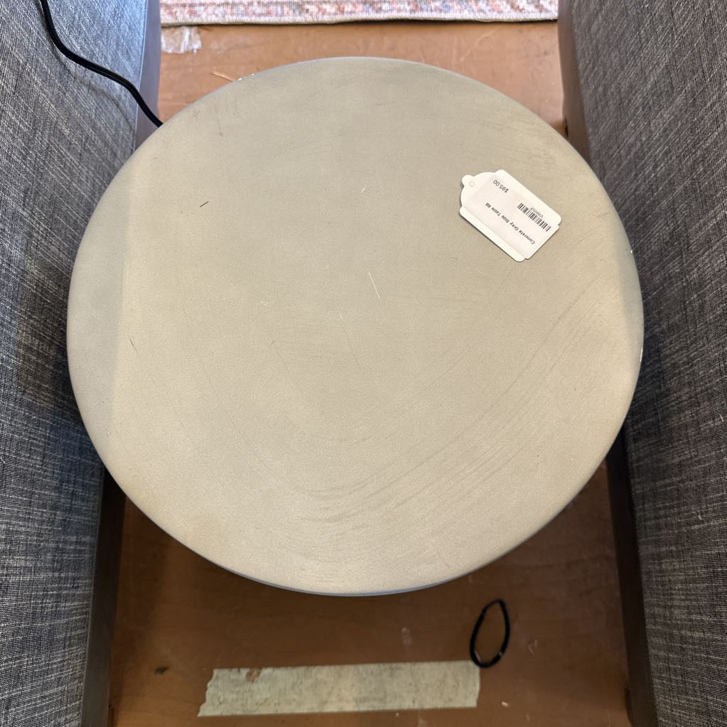 Concrete Grey Side Table C SIDE TABLES