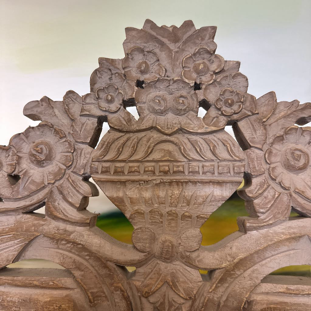 Tall Carved Mirror