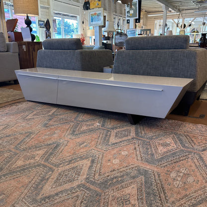 Contemporary Lacquered Media Stand