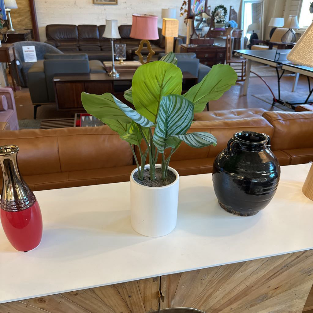 Small Potted Faux Plant