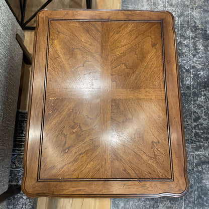 1973 Hammary 2 Drawer Accent Table