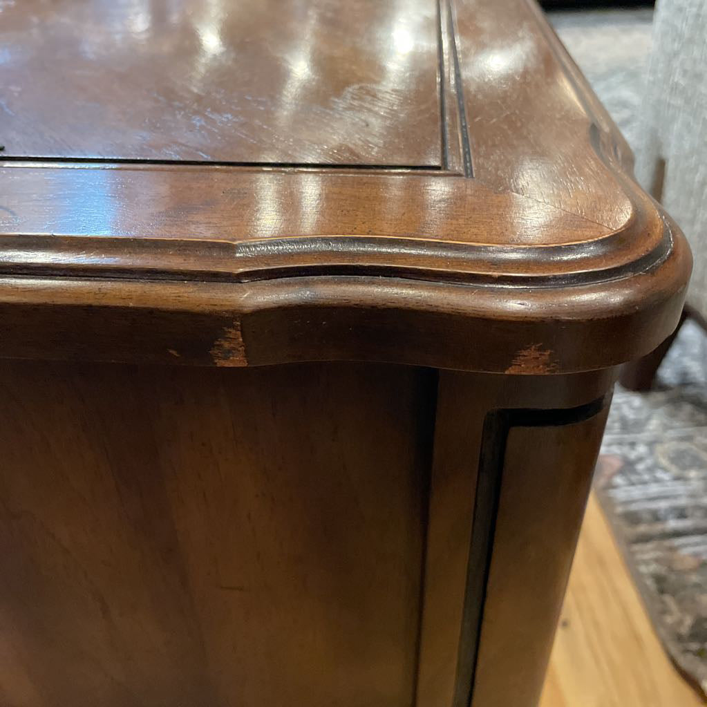 1973 Hammary 2 Drawer Accent Table