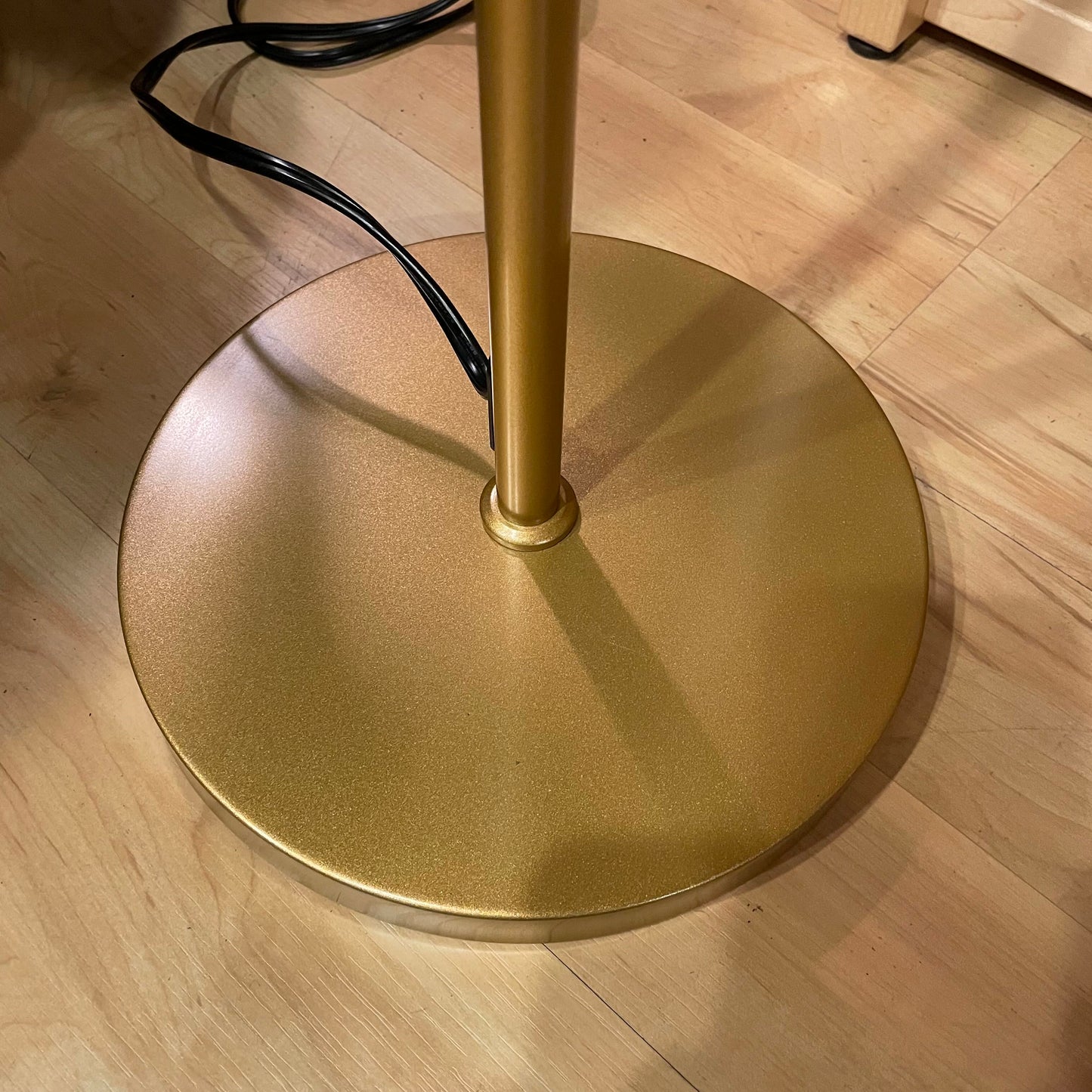 3 Globe Gold Floor Lamp