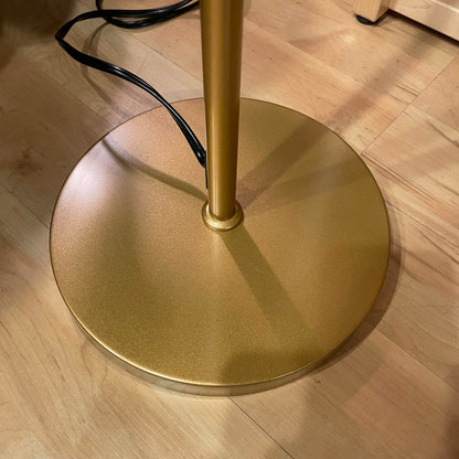 3 Globe Gold Floor Lamp