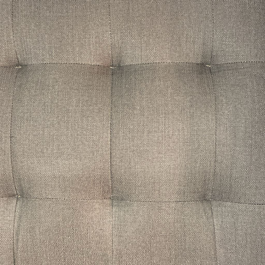 Tufted High Back Charcoal Loveseat (AS IS)