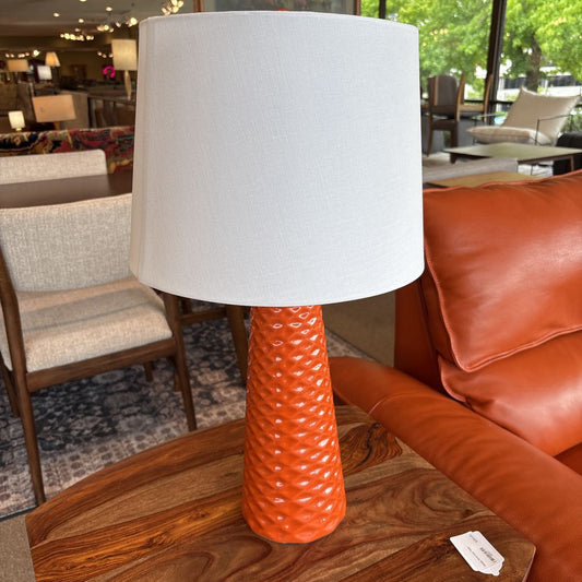 Orange Table Lamp LAMPS