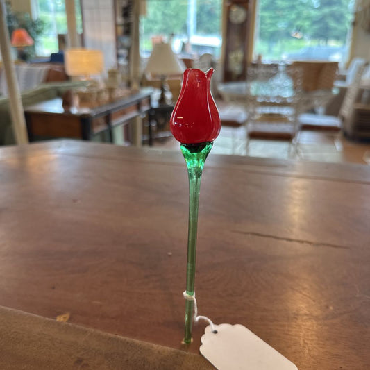 Hand Blown Glass Flower SMALLS