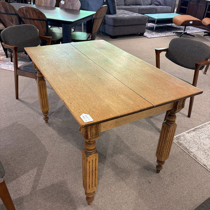 Vintage Oak Small Rectangular Dining Table
