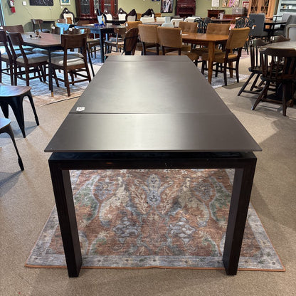 Kasala Glass Top Expanding Dining Table