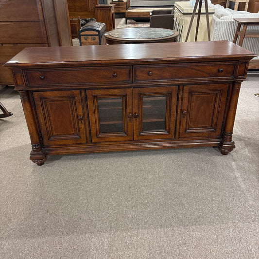 Dark Wood Media Sideboard C SIDEBOARDS