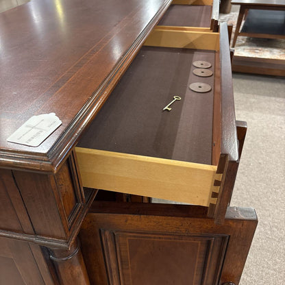 Dark Wood Media Sideboard