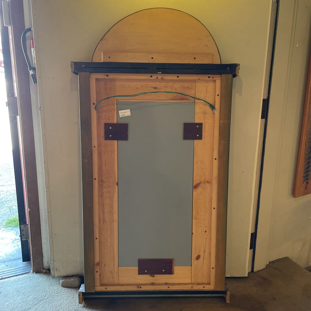 Jane Siberry Verse Portland Artist Hand Decorated Mirror