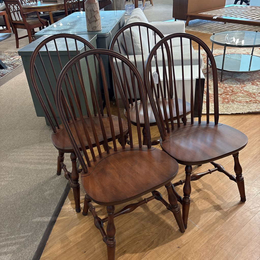 Custom Made Hitchcock Spindle Back Dining Chair (SET OF 4) C DINING CHAIRS