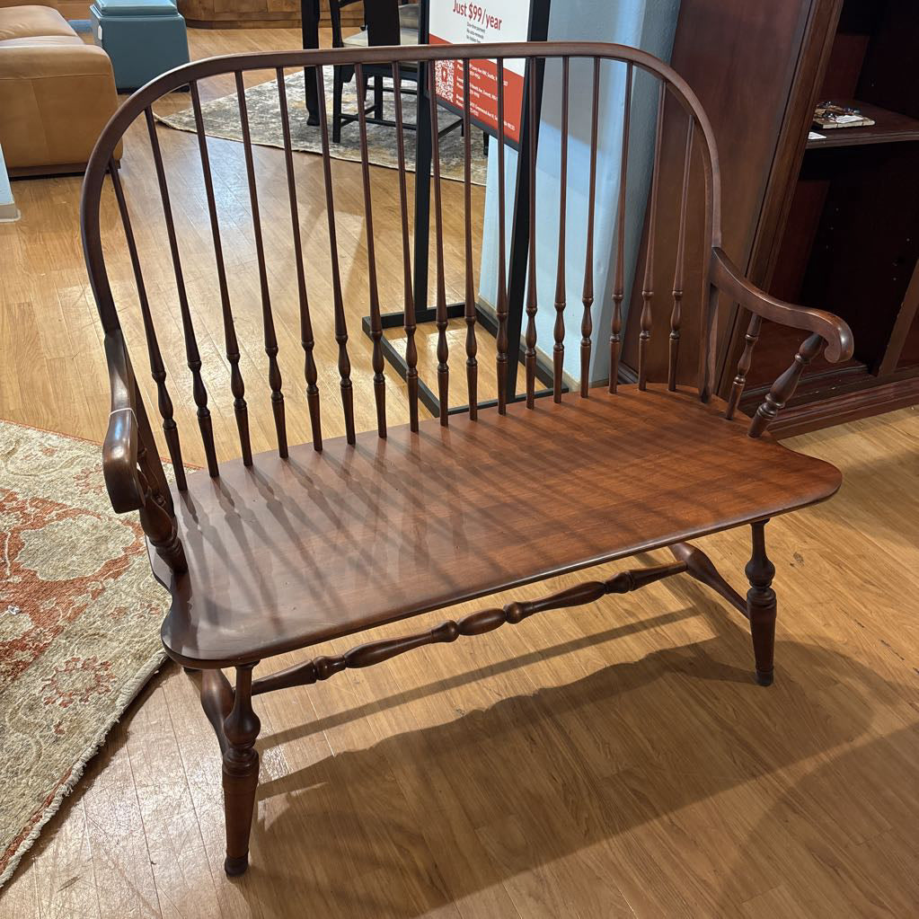 Custom Made Hitchcock Spindle Back Bench C DINING BENCHES