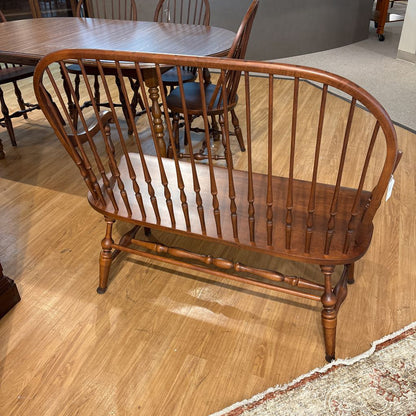 Custom Made Hitchcock Spindle Back Bench C DINING BENCHES