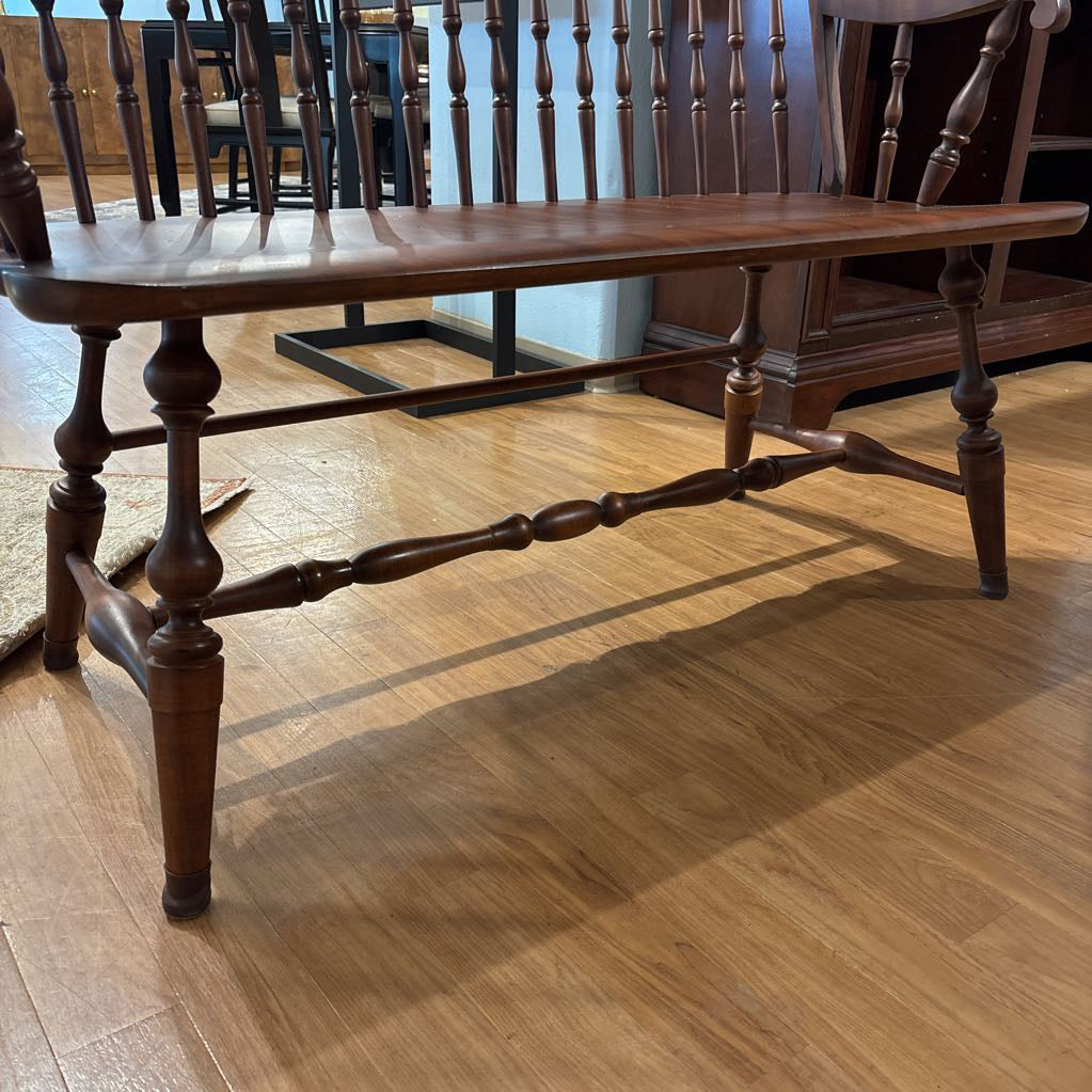 Custom Made Hitchcock Spindle Back Bench C DINING BENCHES