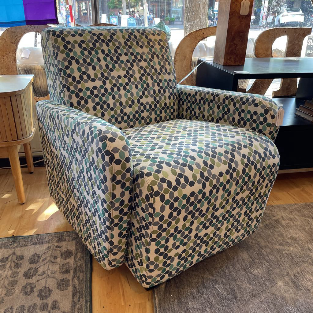 Contemporary Geometric Arm Chair