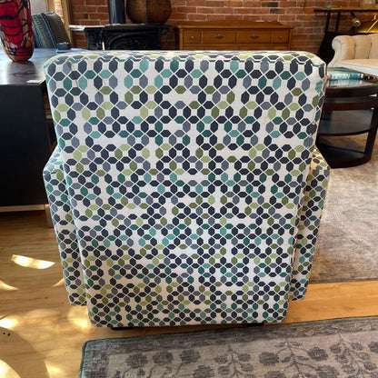 Contemporary Geometric Arm Chair