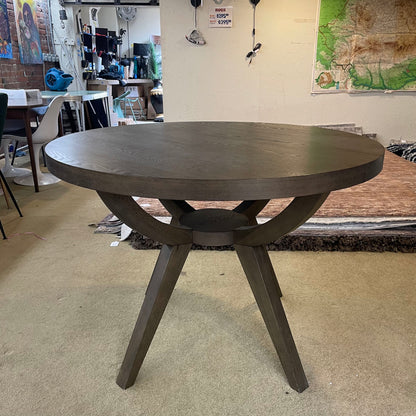 West Elm Walnut 42" Round Dining Table AS IS