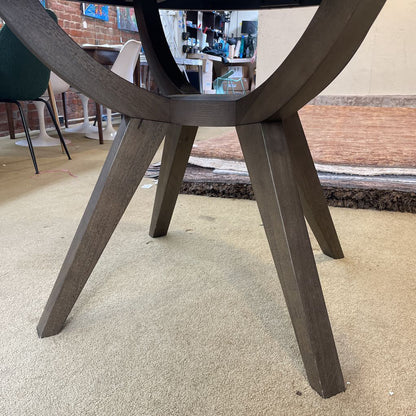West Elm Walnut 42" Round Dining Table AS IS
